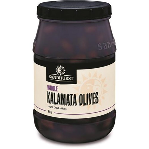 OLIVES KALAMATA WHOLE 2KG (6) # KALP2 SANDHURST