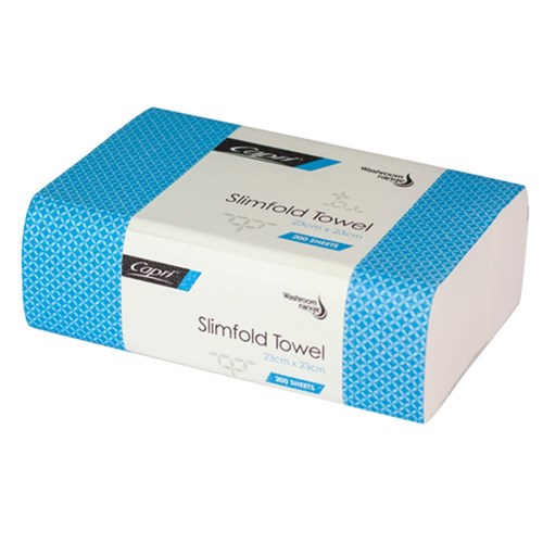 PAPER TOWEL SLIMLINE (20 X 200S) 23CM X 23CM # C-HT0183 CAPRI