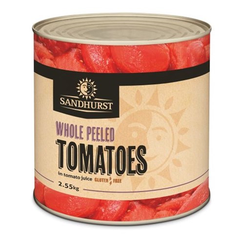 TOMATO WHOLE PEELED A9(6) # PEELEDA9 SANDHURST