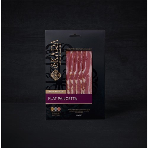 PANCETTA FLAT (12 X 100GM) # SSFP SKARA SMALLGOODS