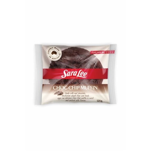 MUFFIN CHOCOLATE CHIP IW (15 X 120GM) (3) # 7139 SARA LEE