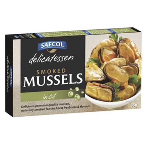 MUSSELS OIL (8 X 85GM) # 9524 SAFCOL