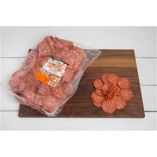 SALAMI CALABRESE HOT SLICED 2KG(5) # 165 BERTOCCHI