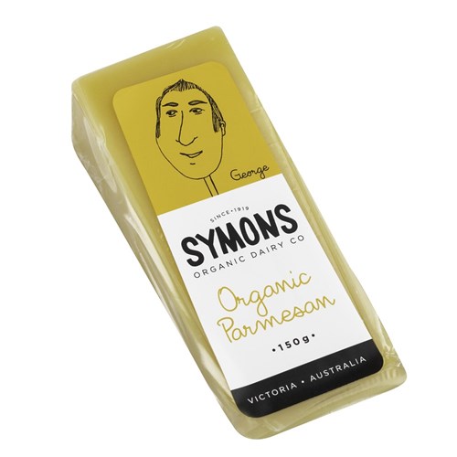 PARMESAN ORGANIC 150G (12) # SOD007 SYMONS