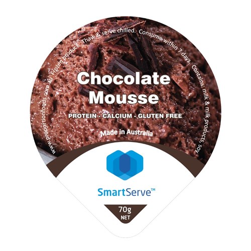 MOUSSE CHOCOLATE SMART SERVE (40 X 70GM) #556 PROPORTION FOODS