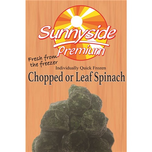 SPINACH LEAVES PORTIONS 1KG(10) # SPILEAPOR-10X1 SIMPED