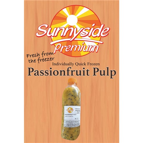 PASSIONFRUIT FRUIT CRUSH (PULP 1KG(12) # CRUPAS-12X1 SUNNYSIDE