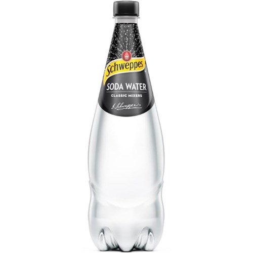 DRINK WATER SODA (12 X 1.1LT) # 10005910 SCHWEPPES