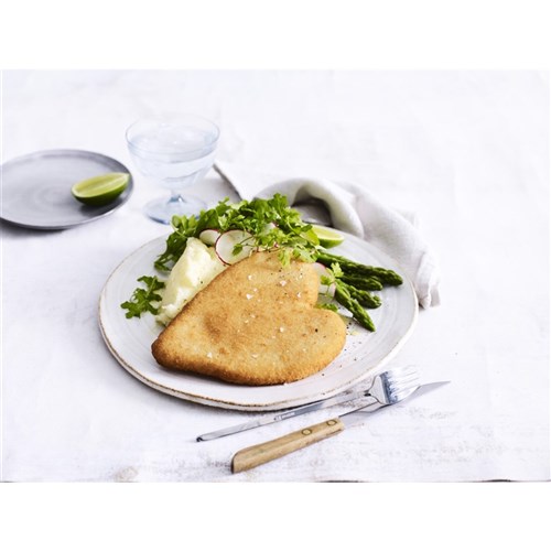 CHICKEN SCHNITZEL BREAST TRU CUT (30 X 190GM) #56863 STEGGLES