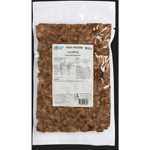 LAMB SOFT BITE SIZED BULK (6 X 1KG) # 34001C TCF