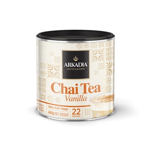 TEA CHAI VANILLA 440GM(6) #100012 ARKADIA