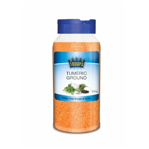 TURMERIC GROUND 600GM(6) # VCANTUR600C TRUMPS