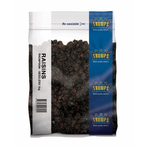 RAISINS SEEDED 1KG (10) #VTSR1C TRUMPS