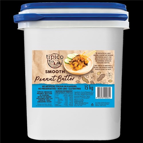 PEANUT BUTTER SMOOTH 15KG # YV-5120 TIPICO