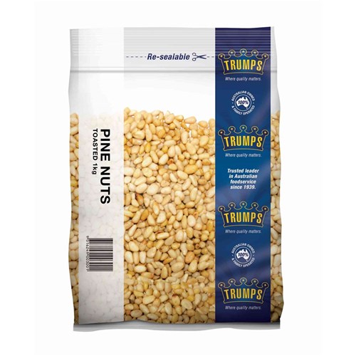 PINENUTS TOASTED 1KG(10) # VTPINE1 TRUMPS