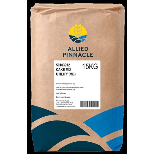 CAKE MIX UTILITY 15KG # 50103912 ALLIED PINNACLE