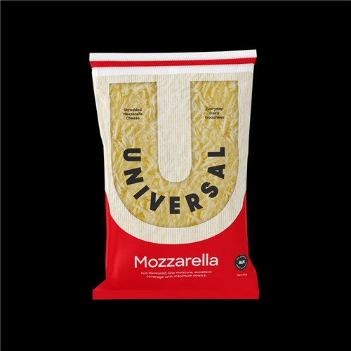 CHEESE MOZZARELLA SHRED 2KG(6) # FS0043 UNIVERSAL