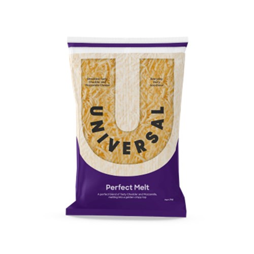 CHEESE SHRED PERFECT MELT 2KG96) # FS0062 UNIVERSAL
