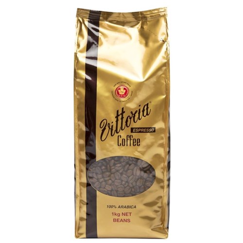 COFFEE BEANS 100% ARABICA 1KG(6) CAFFE AURORA  #1231 VITTORIA
