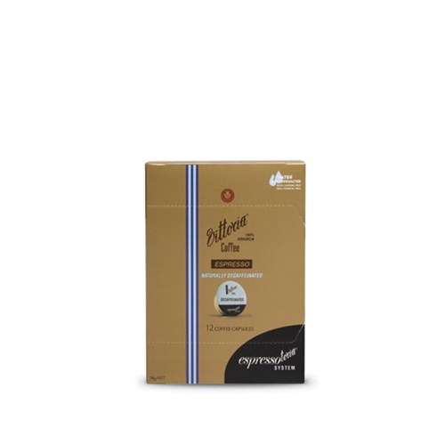 COFFEE CAPSULES VITTORIA DECAF (12 X 12)144S #3443 VITTORIA