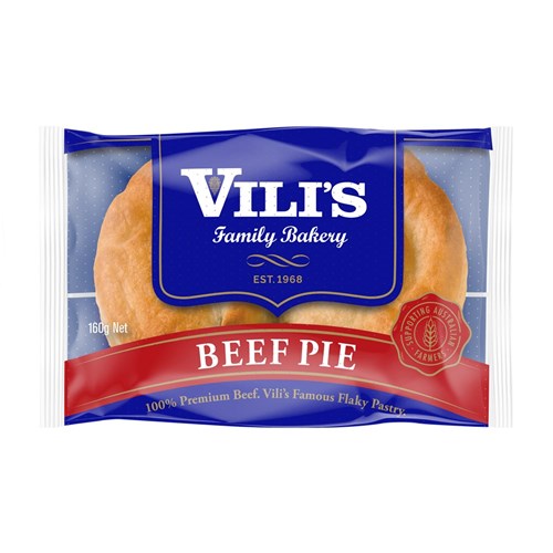 PIE BEEF (24 X 160GM) # 300050 VILIS