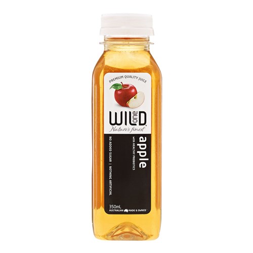 JUICE PET APPLE (12 X 350ML) # W1JAP350 WILD ONE