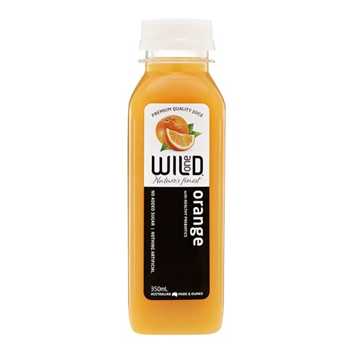 JUICE PET ORANGE (12 X 350ML) # W1JOJ350 WILD ONE