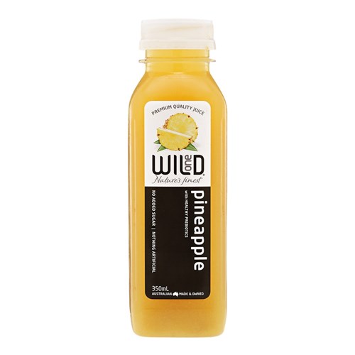 JUICE PET PINEAPPLE (12 X 350ML) # W1JPI350 WILD ONE