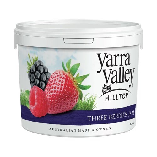 JAM THREE BERRIES 2.5KG(3) # YV-5006 YARRA VALLEY HILLTOP