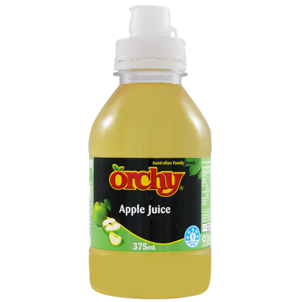 JUICE 100% APPLE POPTOP 375ML(8) #ORAP8T3 ORCHY 375ML(8) #ORAP8T3 ORCHY