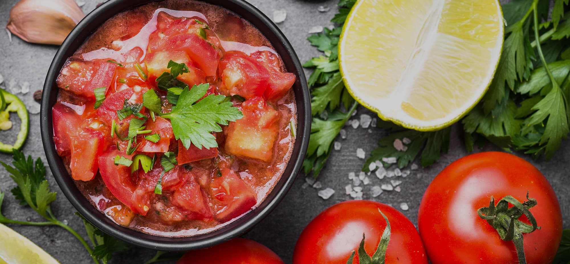 Photo is of tomato salsa